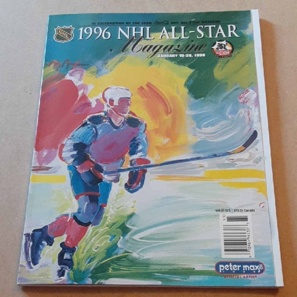 1996 NHL All-Star Magazine Program